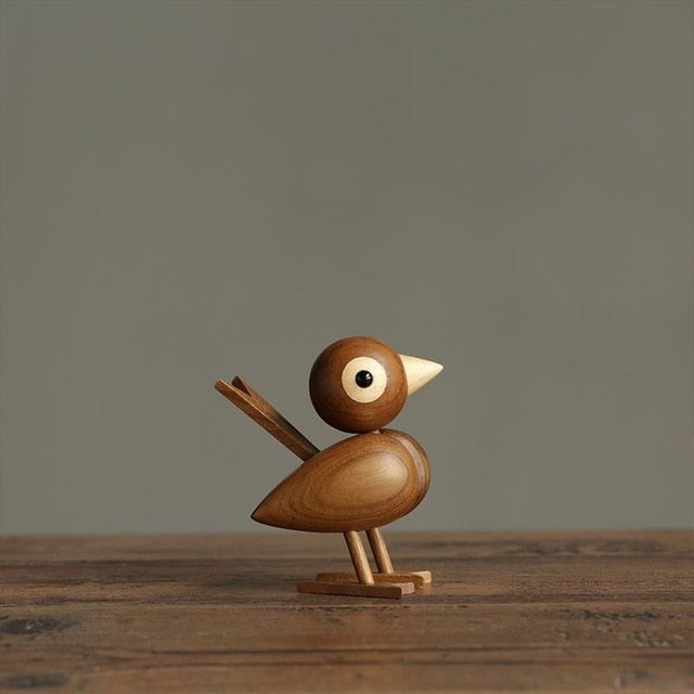 Nordic Style Wood Sparrow - AARiveraBrito