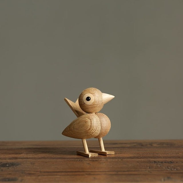 Nordic Style Wood Sparrow - AARiveraBrito