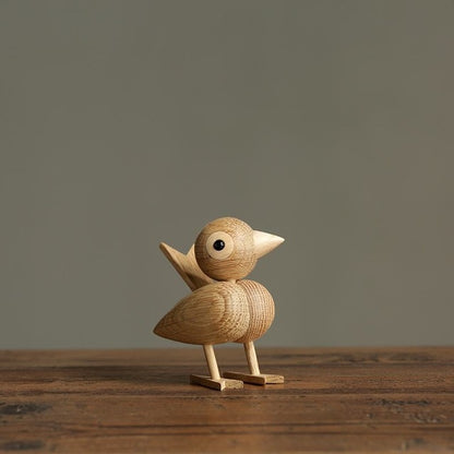 Nordic Style Wood Sparrow - AARiveraBrito